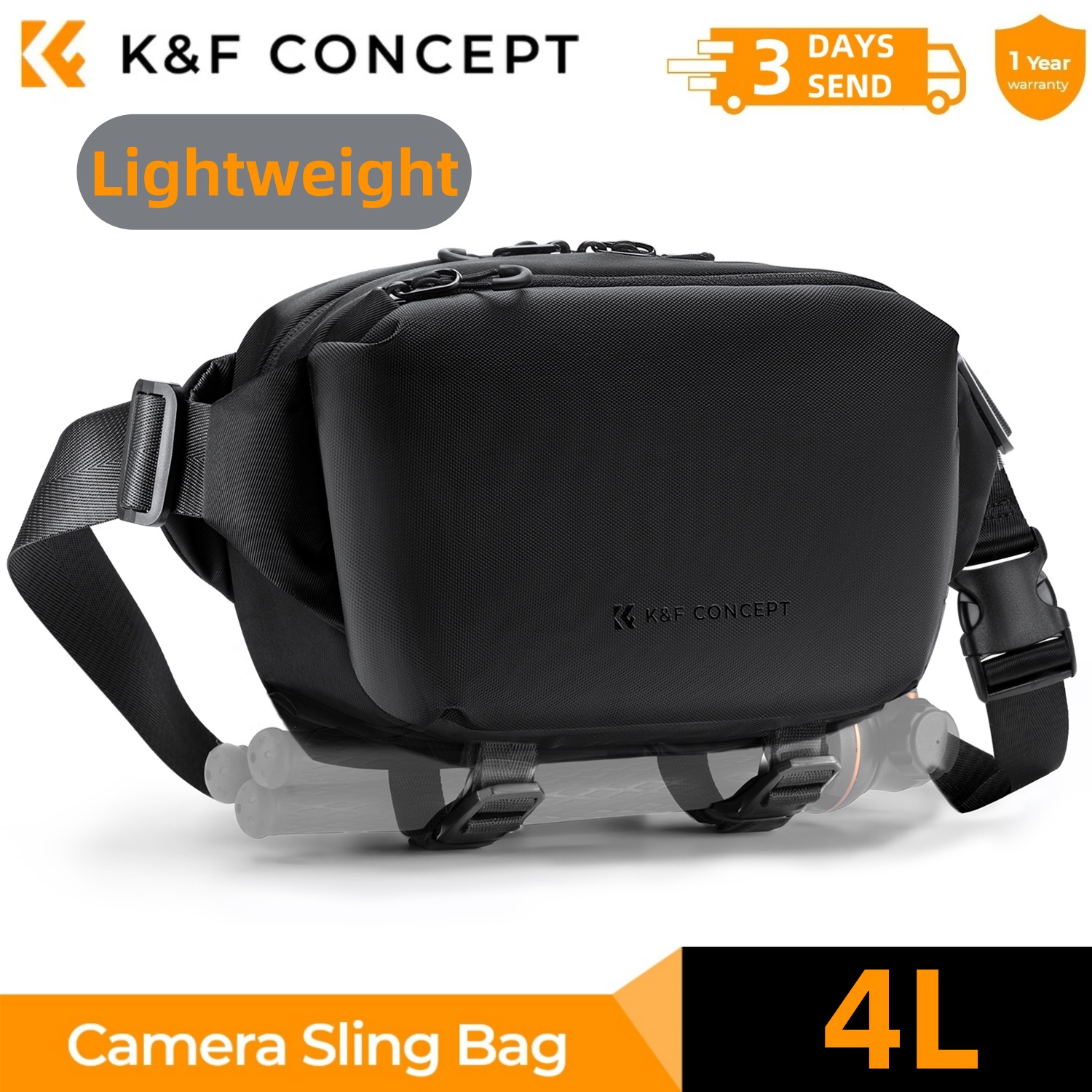Photography Product - حقيبة كاميرا K&F CONCEPT 4L خفيفة