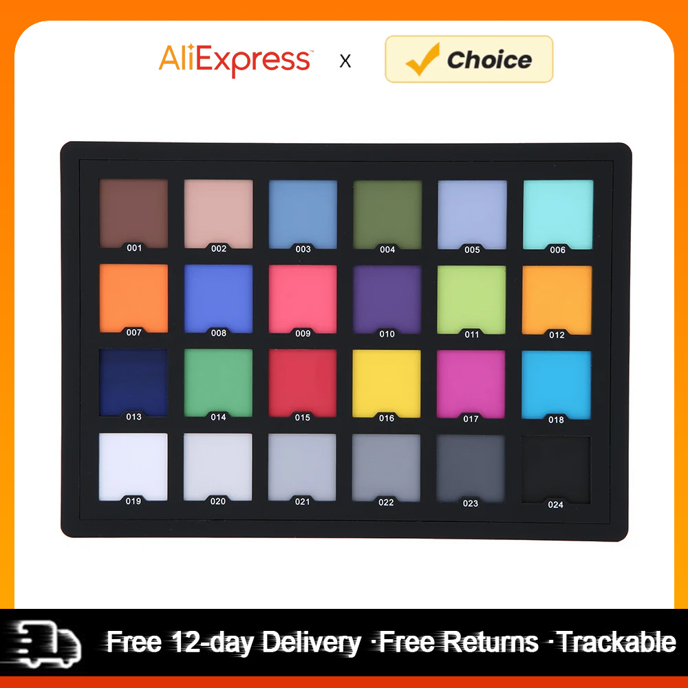 اختبار بطاقة احترافي مكون من 2 - مراجعة Color Checker Card وسعره