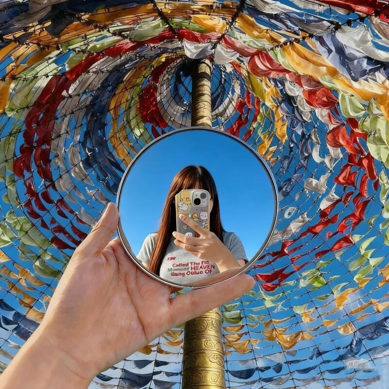 مرآة سيلفي محمولة باليد، مرآة  - مراجعة Photography Product وسعره