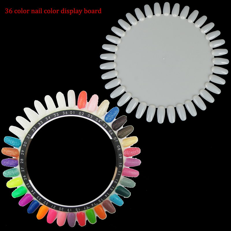 36 لونًا من جل طلاء الأظافر ال - مراجعة Color Checker Card وسعره